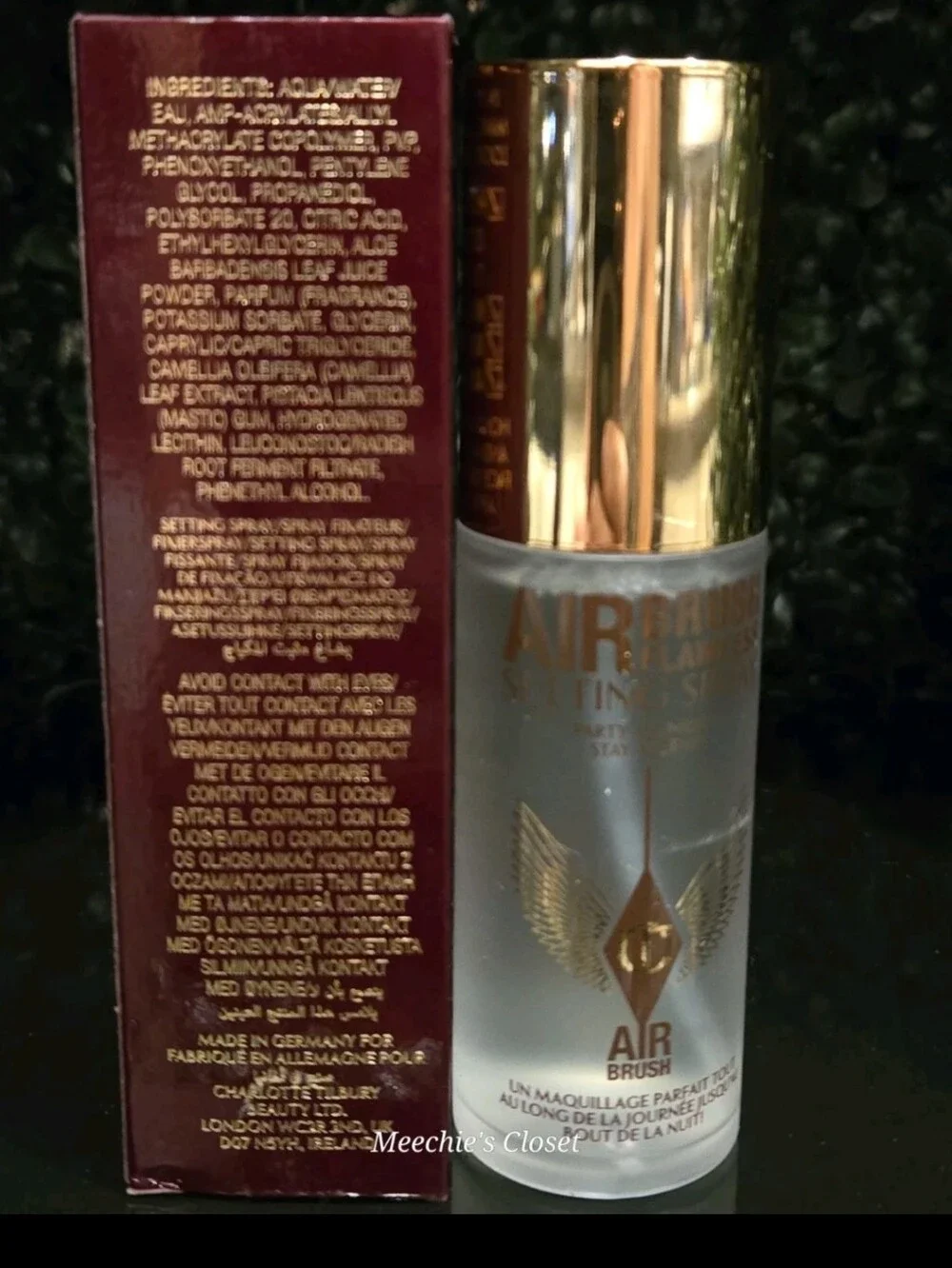 Charlotte Tilbury Airbrush Flawless Setting Spray 1.1 fl oz /34ml NIB